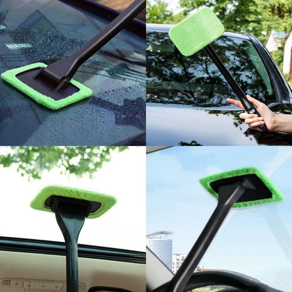 Scratch Free Glass Clean Brush Dust Removal Window Scraping Towel Sponge  Household