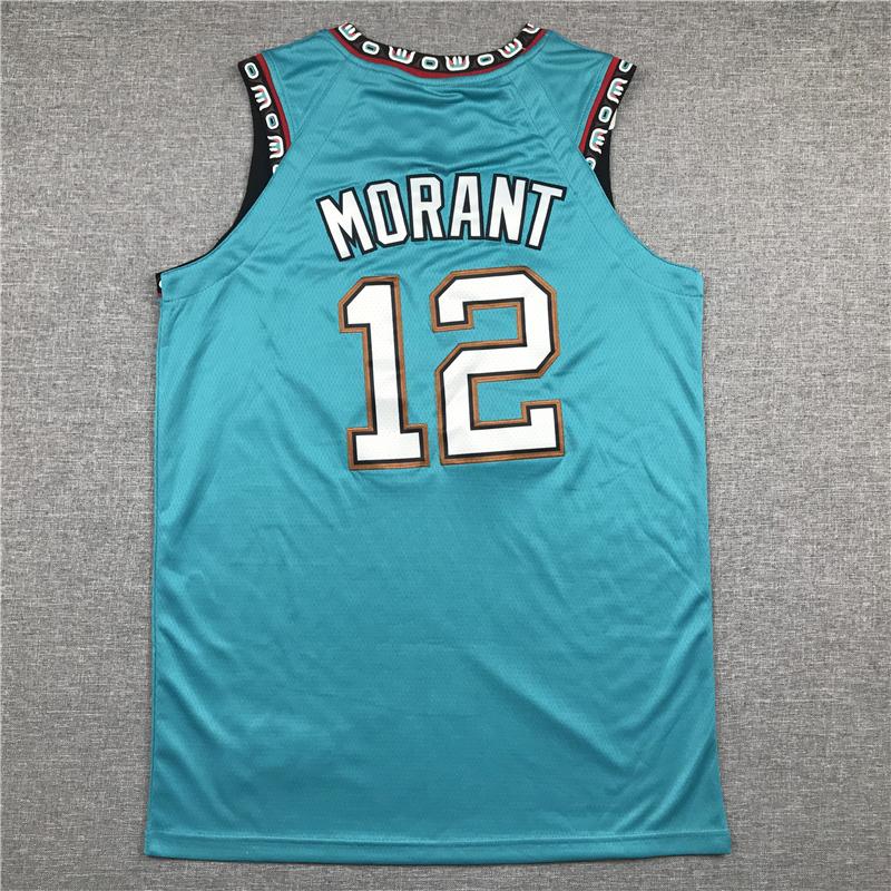 Men's 2026 Stitched Ja Morant Basketball Jersey Retro Size S-2XL