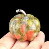 30mm Natural Crystal Pumpkin Decoration for Halloween & Thanksgiving - Large Qty Discount