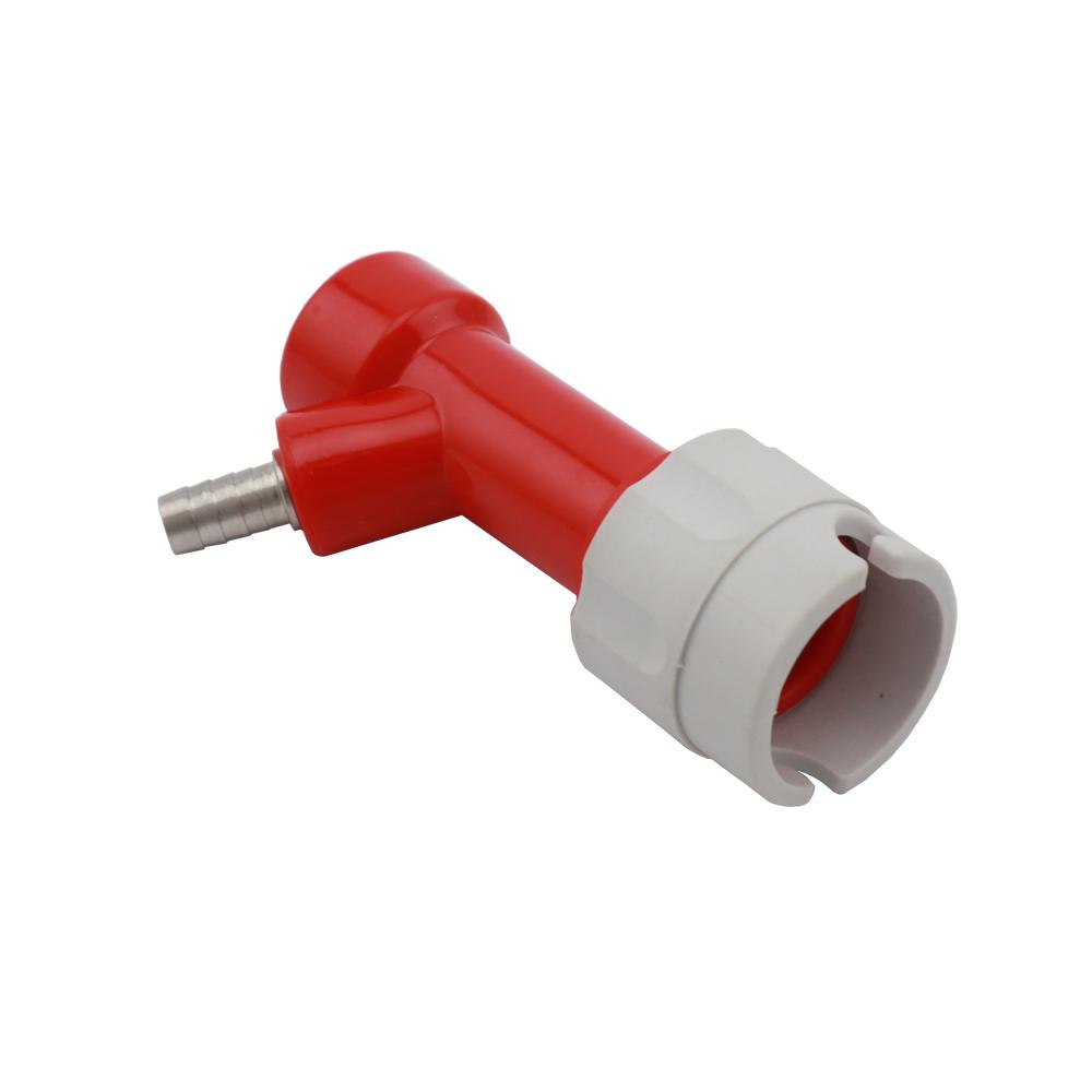 Pin Lock Keg Disconnect 1/4" Barb MFL Type Cornelius Corny Keg Connector Home Brew Beer Dispenser