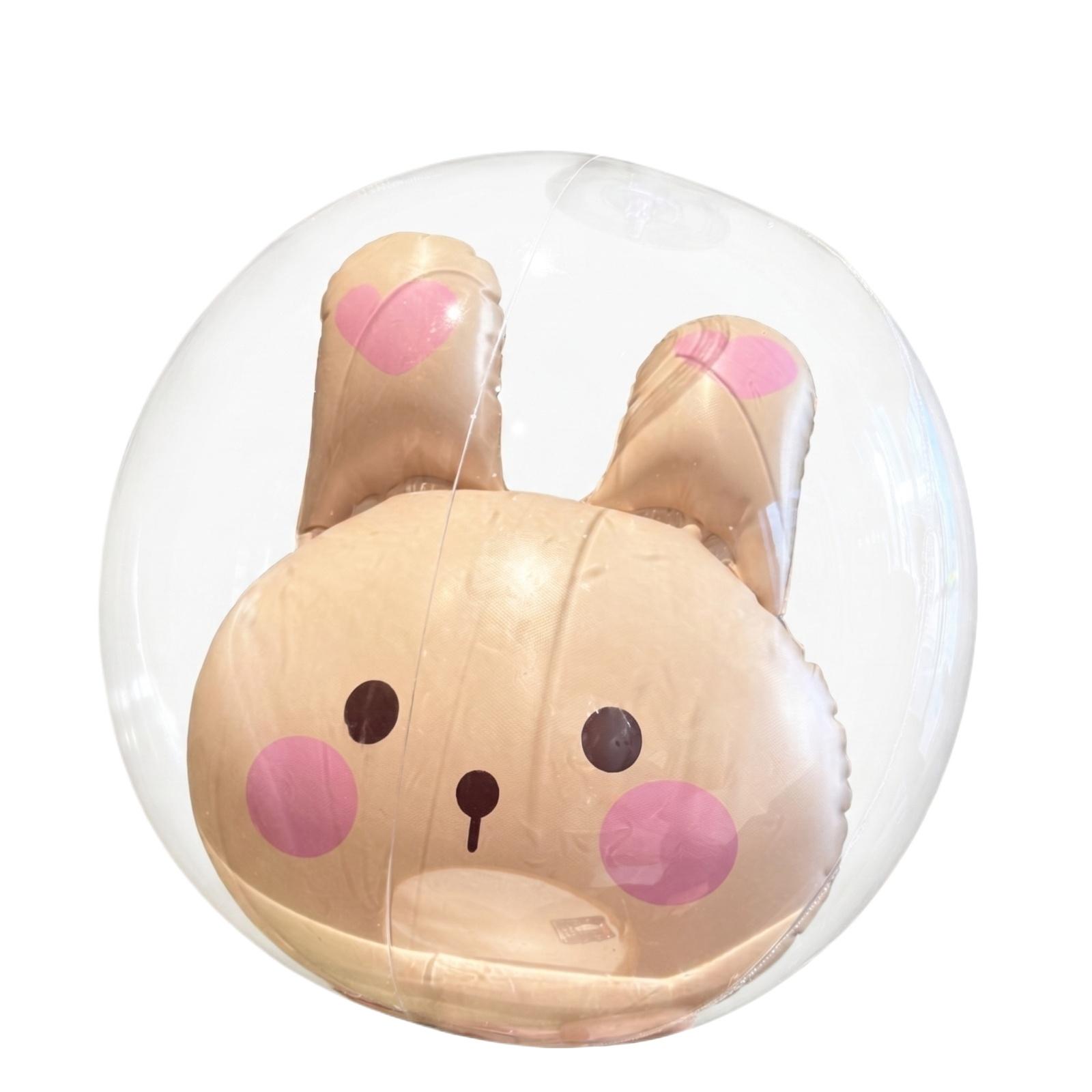 

Inflatable Ocean Ball Pool Toy with Mermaid Tail Design Clear Durable PVC Material for Indoor Outdoor Play Suitable for Kids One Size