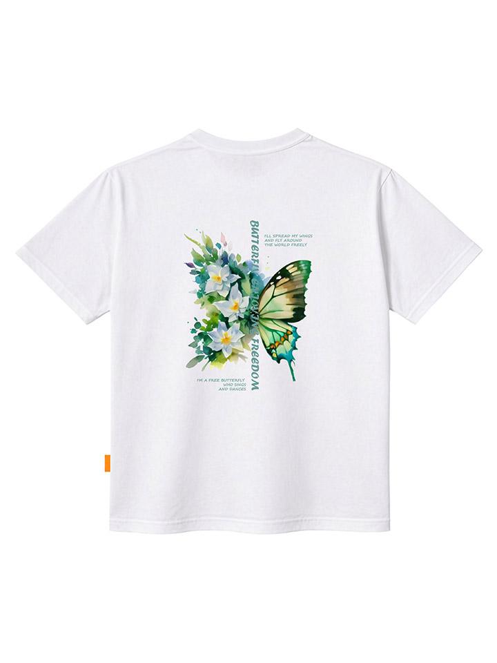 Ellamo Lilyfly Short Sleeve T-Shirt Unisex Plus Size S~4Xl (A Type)