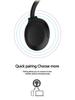 3965ANC Active Noise Cancelling Bluetooth Over-Ear Headphones with Ultra-Long Battery and Metal Telescopic Design.
