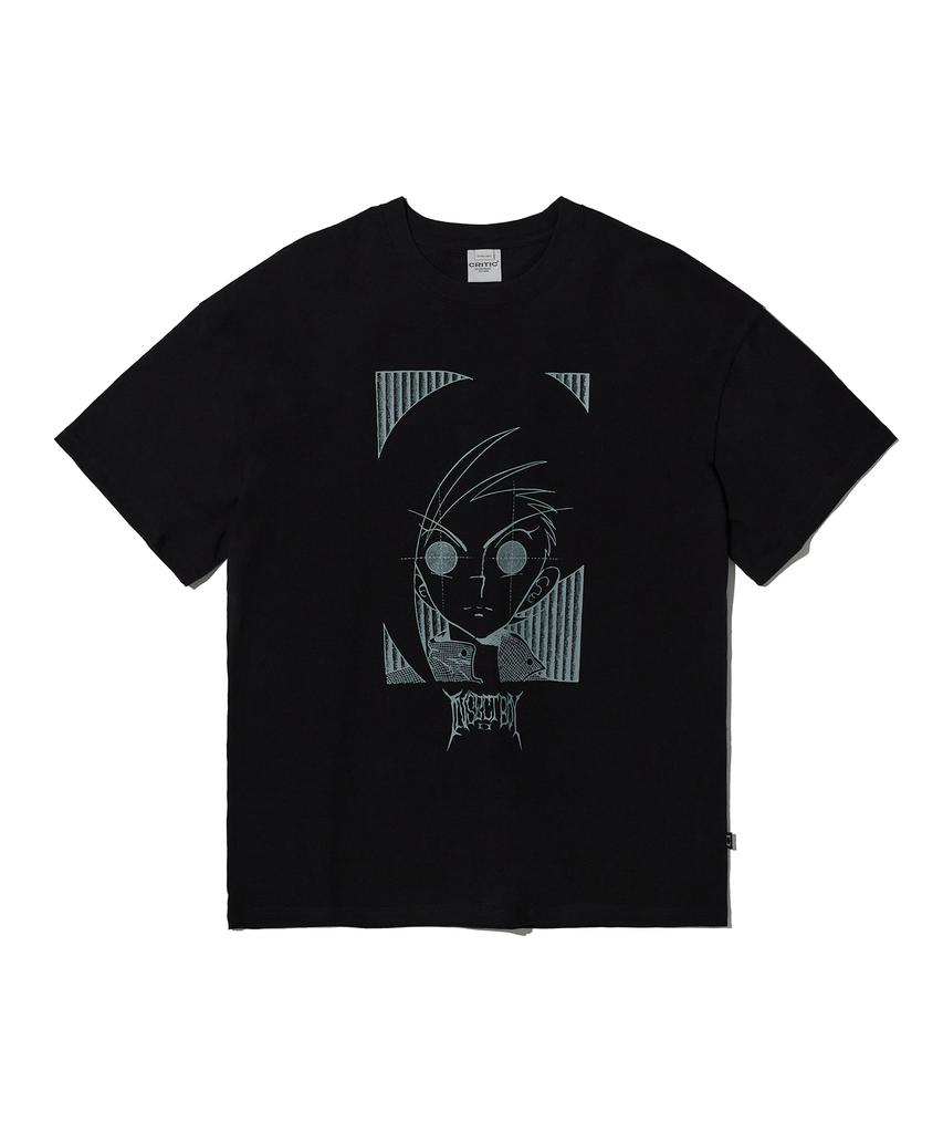 CRITIC Insect Boy Awakening T-Shirt Black
