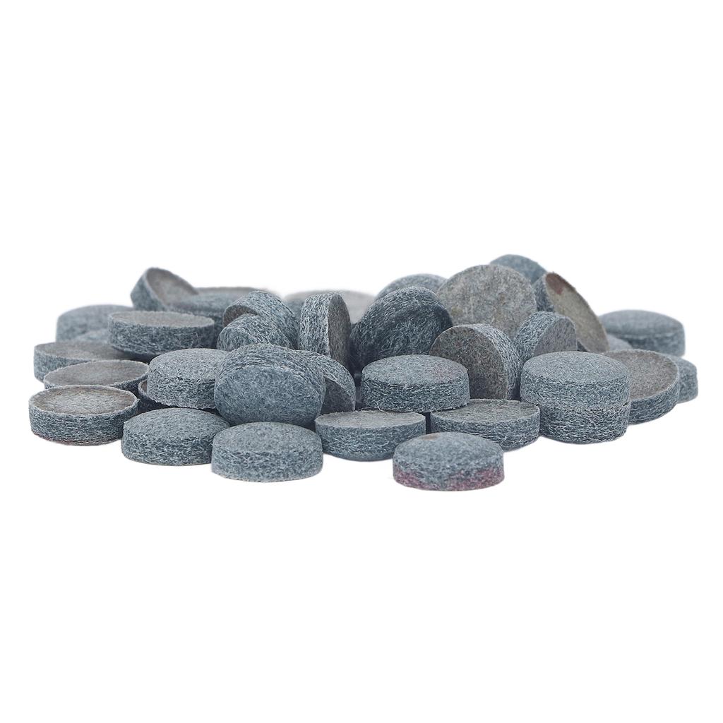 50PCS Billiard Pool Cue Tips PU Stick Tips Replacement for Pool Cues and Snooker Accessories