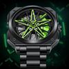 SVJ Men's Watch High-grade Authentic Black Knight Wheel Watch Rotating Dial Luminous Modification Table
