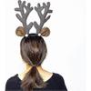 1pcs Christmas Headband Hair Accessories Deer Ears For Kids Adults Xmas Xmas Hair Band Clasp Headwear, K.