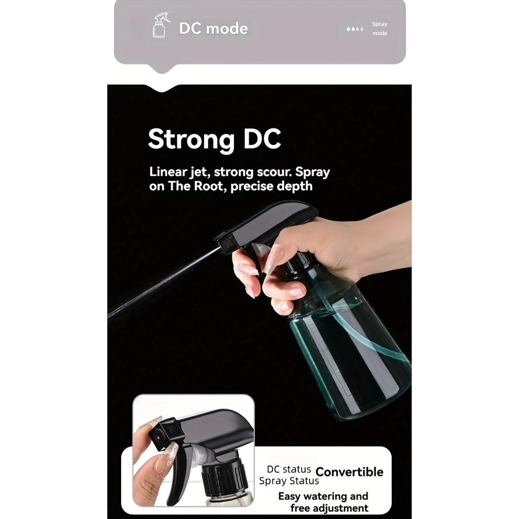 Transparent Pressure Spray Pot, Dual Mode Spray, Suitable for Watering Plants and Home Disinfection, Durable and Easy To Use Design