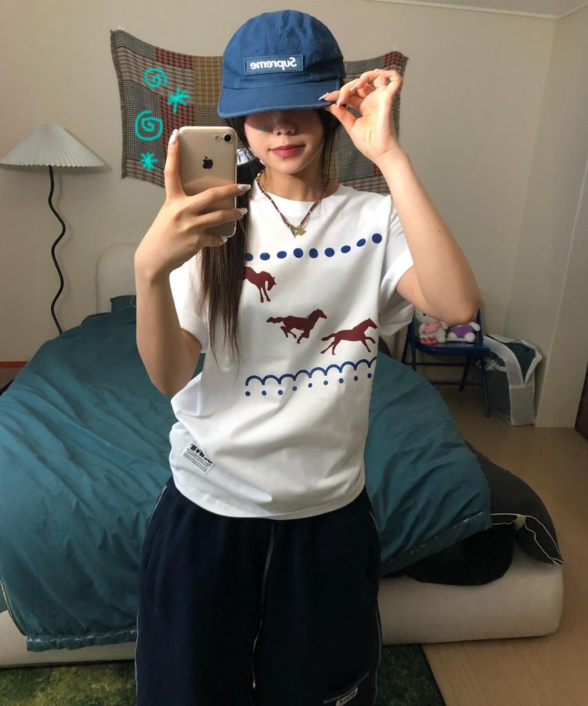 Ssobi Dododo Oversized Short Sleeve T-Shirt