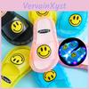 Chinelos LED Luminosos Smiley Para Crianças Sandálias de Gelatina Macias e Antiderrapantes de Verão
