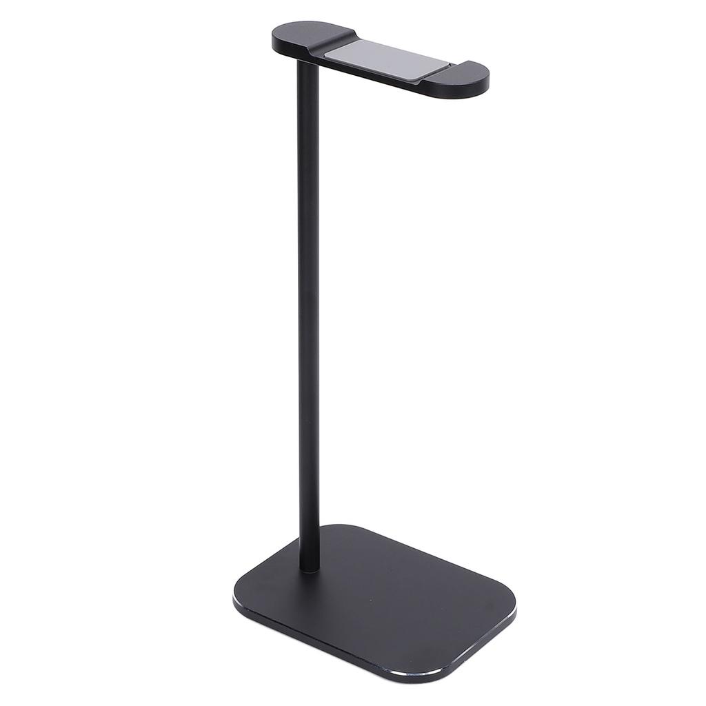Headphone Stand Black Aluminum Alloy Universal Headset Supporting Holder for Desktop