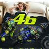Valentino Rossi Motor Print Flannel Blanket High Quality Warm Comfortable Cover for All Seasons Perfect for Gifts Home Decor