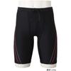 Mizuno Gym Fitness Half Spats Small Men's Swimsuit, (Warm), N2JB0617, Gray, Size
