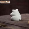 Yixing Zisha Little Fat Mouse Incense Stick Tea Pet Retro Flowerpot Landscaping Tea Figurine Play Toys Tea Statue Ornaments Gift
