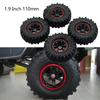 4 Stück 110mm Super Swamper Reifen RC Crawler Reifen Mit Schaumstoffeinsatz Für Ultimativen Grip