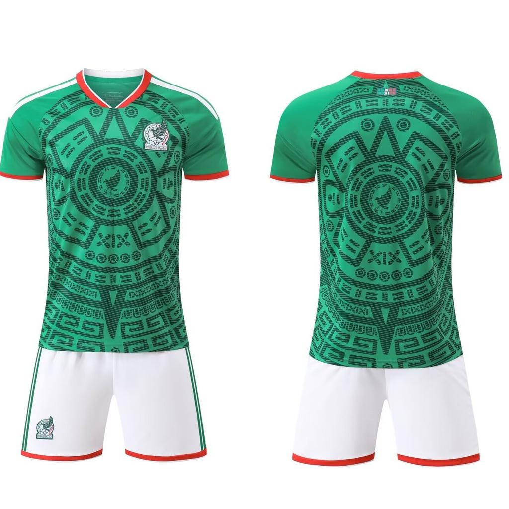 27 ** Mexiko Heim-Nationalmannschaft Fußballtrikot Kinder-Trikot Erwachsener 14 Yards -3XL