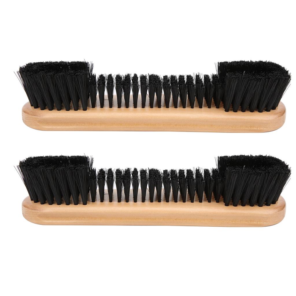 2Pcs Set Pool Table Brush Billiard Cleaner Wooden Handle Pool Table Cleanning Accessories