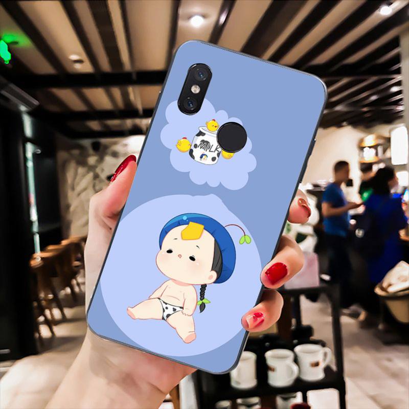Cute Zombie Illustration Phone Case For Xiaomi Mi 11 10 A2 A2lite A1 9 9SE 8Lite 8explorer F1 Poco M3 X3 Pro Fundas Cove