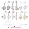1pair Simple Fashion Leaf Pendant Earrings For Women Punk Elegant Wedding Jewelry Delicacy Ear Ornaments