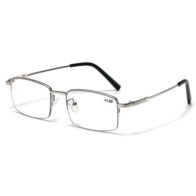 Color-Changing Multi-Focus Reading Glasses Far And Near Anti-Blue Light Middle-Aged And Elderly Business Reading Glasses