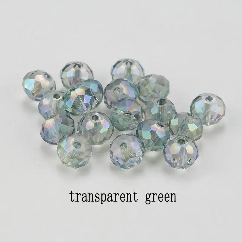 4mm glass beads plated Color faceted round crystal beads Jewelry beads for bracelet necklace Jewelry making DIY 150pcs