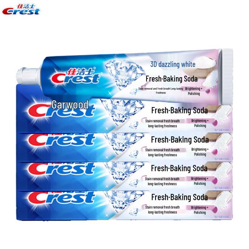 Crest 3D White Stain Removal & Fresh Breath Toothpaste