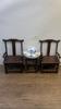 Mini Chinese Style Wooden Table Chair Stove Model Scene Decoration Ornament Taishi Chair for 1/12 1/8 Scale BJD Action Figures