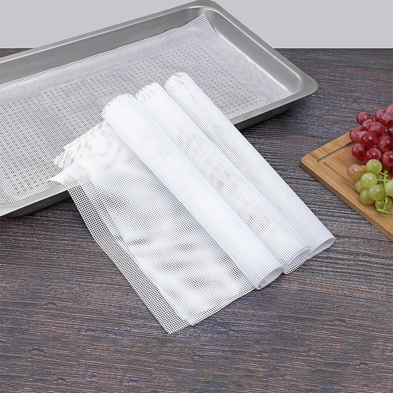 1 pièce Carré Four Accessoires de Cuisine Coussinet Filet Cuiseur Vapeur Séchoir Aliment Fruits Feuilles Déshydrateur Réutilisables Silicone Anti-adhésif Tapis de Cuisson