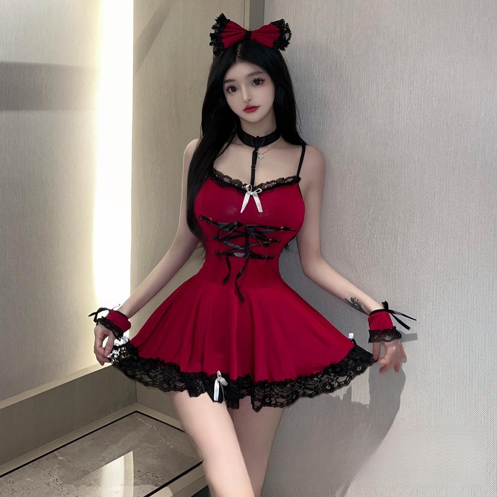 Doll Love Sexy Maid Lingerie Set - Cute Temptation Costume Uniform