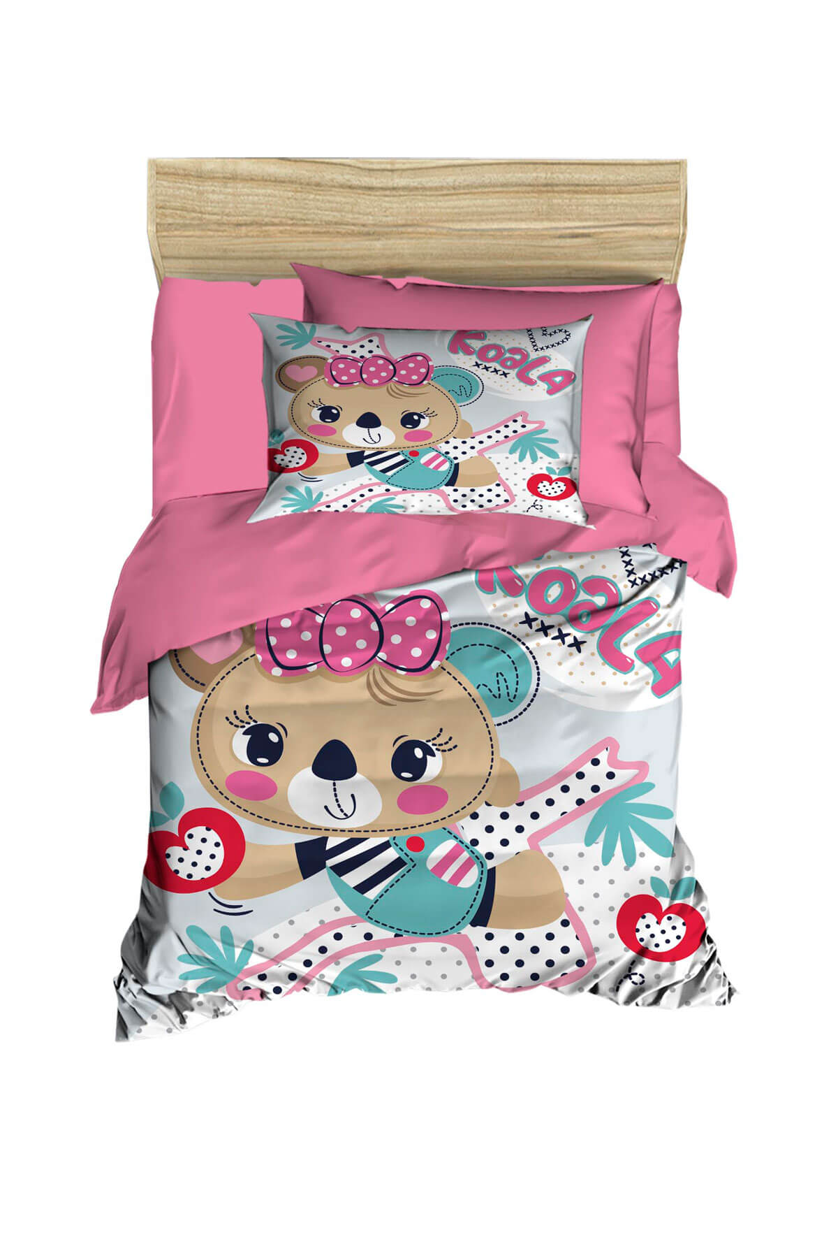 

Digital Printed 3D Cotton Newborn Baby Bedding Set Baby Koala