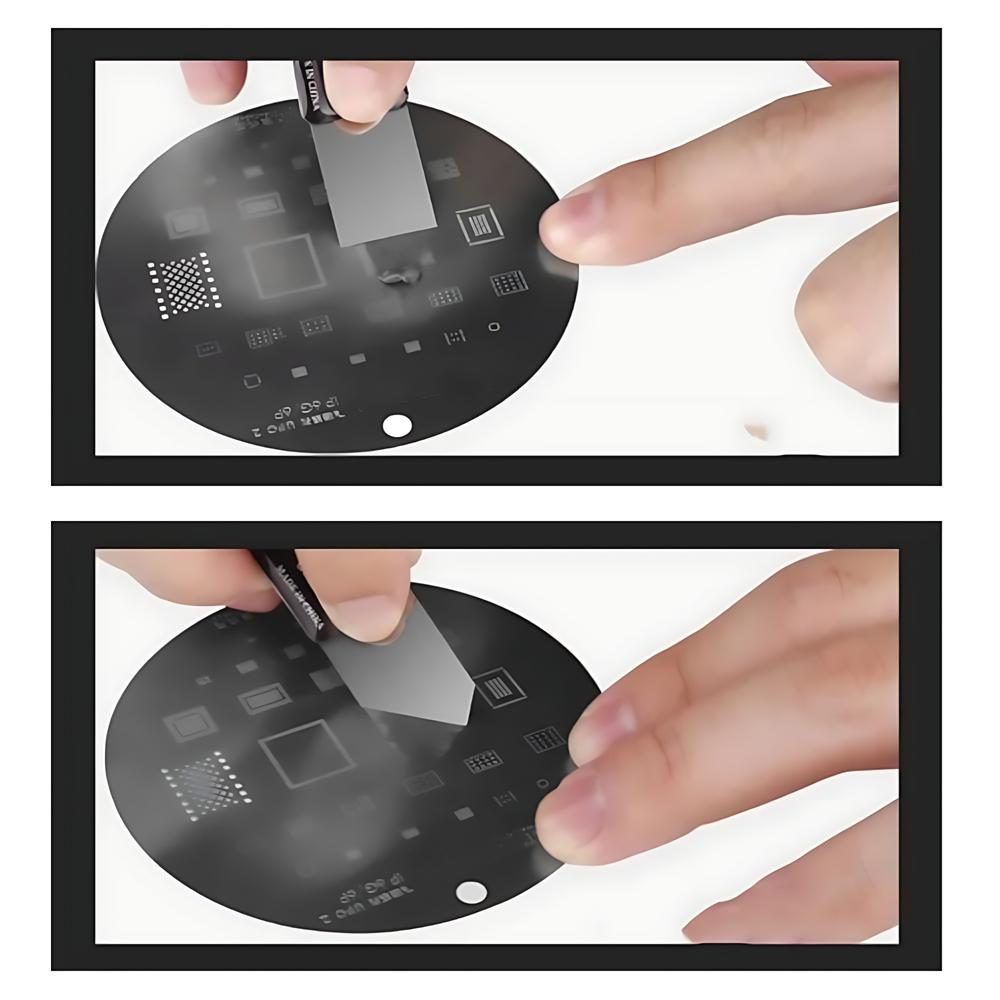 2/4Pcs 0.20mm Thin Springy Stainless Steel Spudger Opening Repair Tool for IPhone IPad Samsung Android Phone Laptop Disassembly