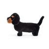 Jellycat Dog Series Animal Freddy Dachshund Black Cute Fun Doll Plush Doll 13cm Height
