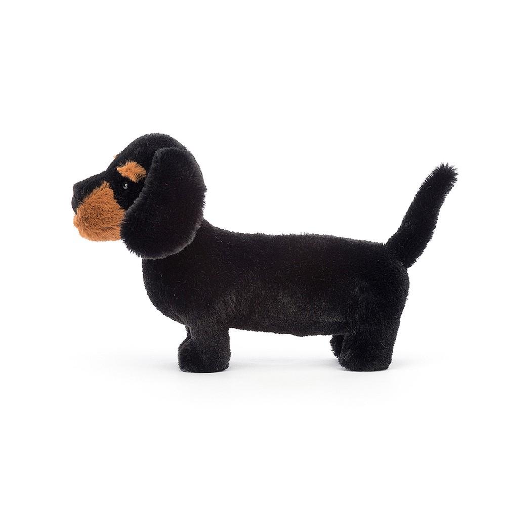 Jellycat Dog Series Animal Freddy Dachshund Black Cute Fun Doll Plush Doll 13cm Height
