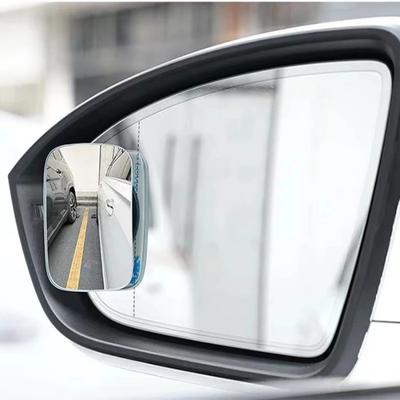 2PC Wide Angle Mirror Car Rearview Mirror Small Round Mirror Blind Spot 360 Degree Car Mirror Auxiliary Mirror Blind Area Mirror