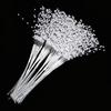 100pcs ABS Material Pearl Sticks 3mm Bead DIY Accessories String Pearls  Wedding Party