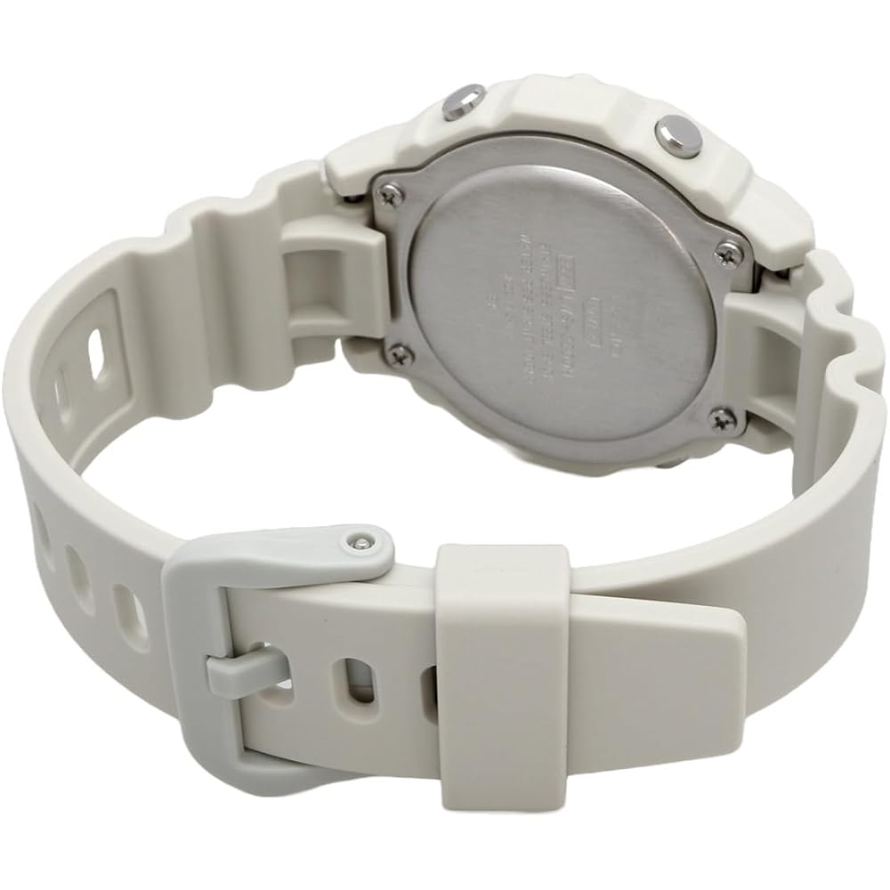 Casio LWS-2200H-8AV Digital Step Tracker Watch Women's Matte Ivory Overseas Model