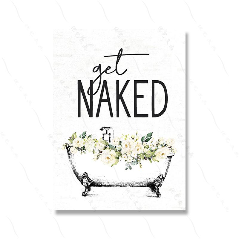 Rolle Toilettenpapier Druck Badezimmer Kunst Bauernhaus Wand Dekor lustige Humor Zeichen Canavs Malerei TP Papier Poster Bilder