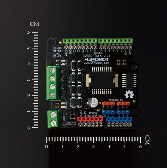 Gravity L298P Dual-Channel 2A DC Motor Driver