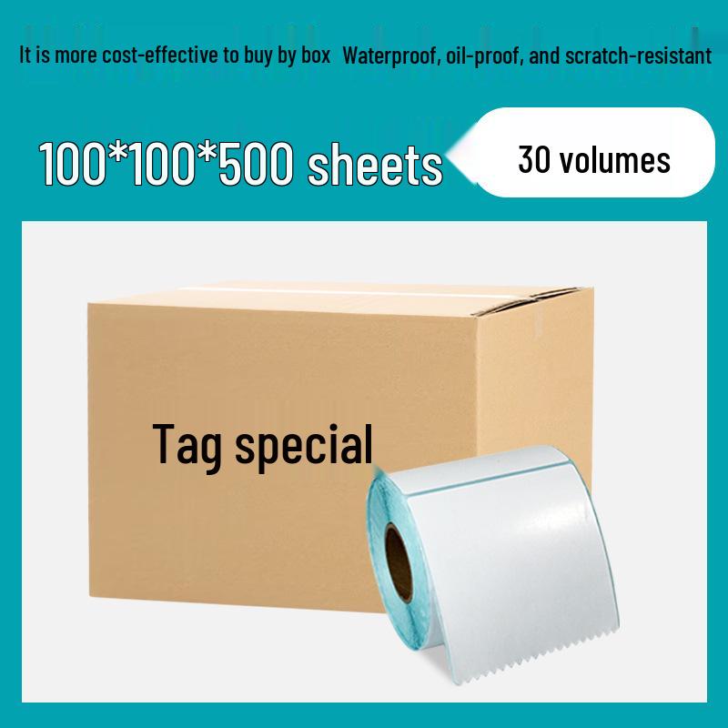 Strapazierfähige Thermopapieretiketten 100x100 & 100x150 für grenzüberschreitenden E-Commerce