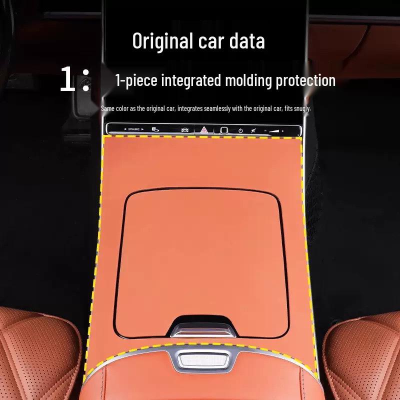 Mercedes-Maybach S-Class S400L/S450/S480/S580 Center Console Anti-slip Film Protector Mat