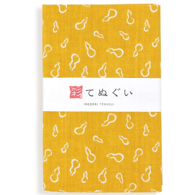 Irodori Komon Tenugui Hand Auspicious Set of 33 X 88cm (Tenugui Towels), Pattern, Fray-Resistant, 5, (TE-X5-06012M-IR)