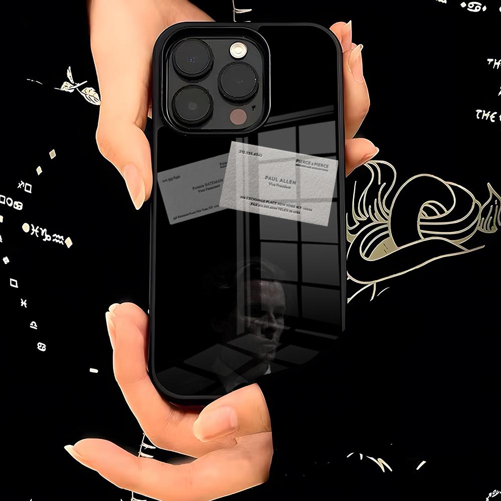 

Patrick Bateman Business Card Phone Case PC+TPU For IPhone 15 16 17ProMax 13 16 11 12 14 Pro Xs Max Mini Xr X Plus Cover iPhone 14 Pro