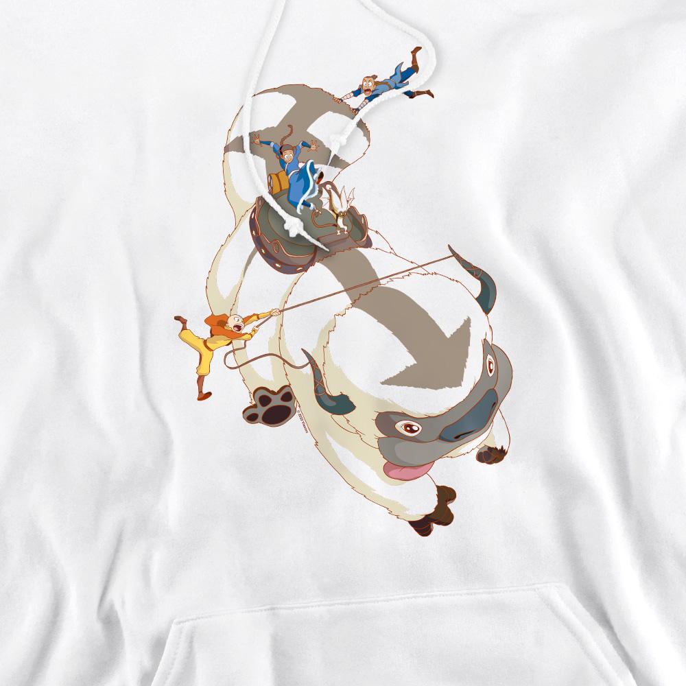 Avatar: The Last Airbender Mens Hang On Appa Hoodie