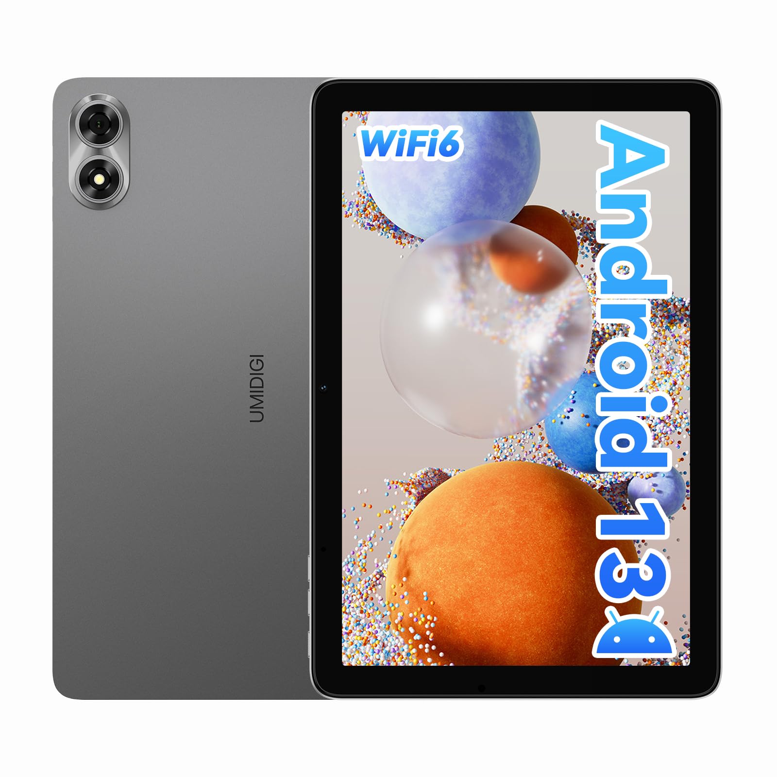 

Планшет UMIDIGI G1 Tab Android 13 WIFI 8 ГБ 64 ГБ Карта TF 1 ТБ WIFI Dual 6000 мАг High Dual Split GMS Бездротовий Google та Японська Інструкція користувача 10-дюймовий планшет, сірий колір