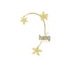 Chic Women's Zirconia Pearl Ear Cuffs - Handmade, No Piercing Needed, Luxury Niche Earrings