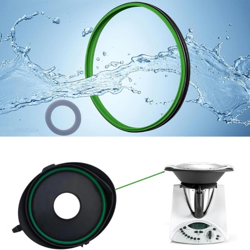 Leakproof Gasket Replacement Silicone Sealing Rings for Blender Lid Prevents Leakage Heat Resistant Silicone Texture