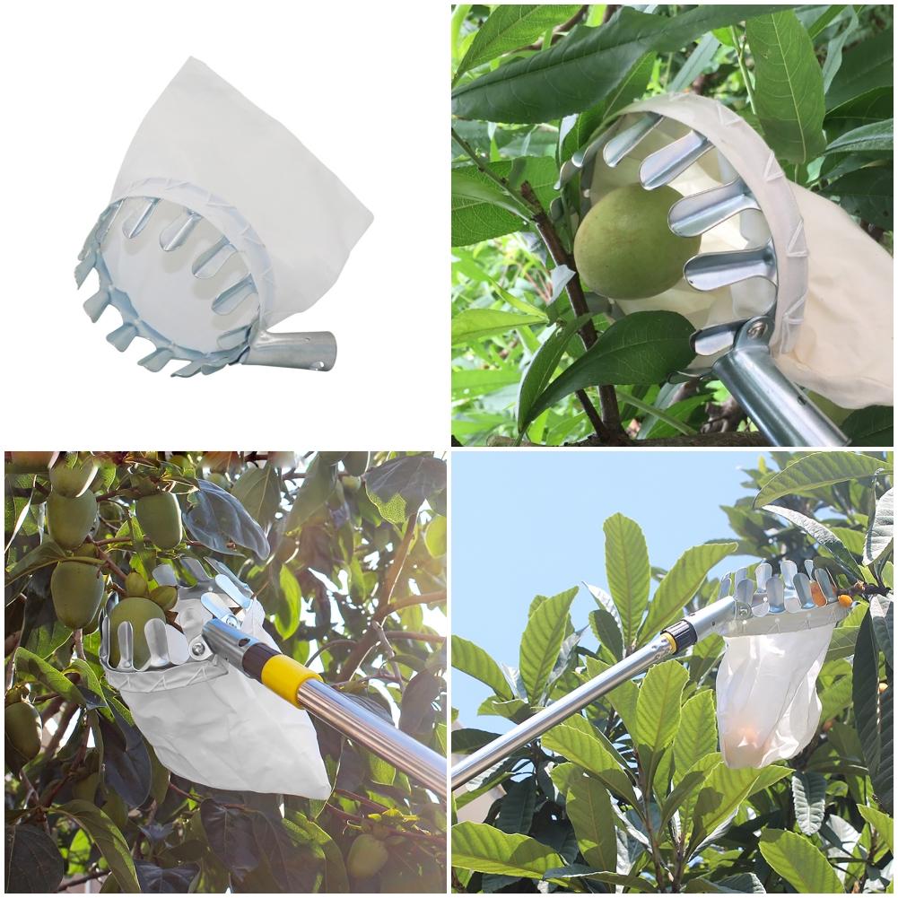 1Pc High Altitude Fruit Picking Tool Yangmei Pipa Lychee Longan Persimmon Telescopic Manual Fruit Picking Machine Plastic/Metal