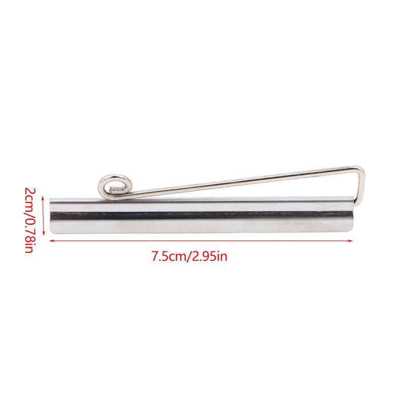 5/10Pcs 75Mm Bifold Money Clip Bar Wallet Spring Clamp Cash Check Credit Card Holder Hardware Metal Clip
