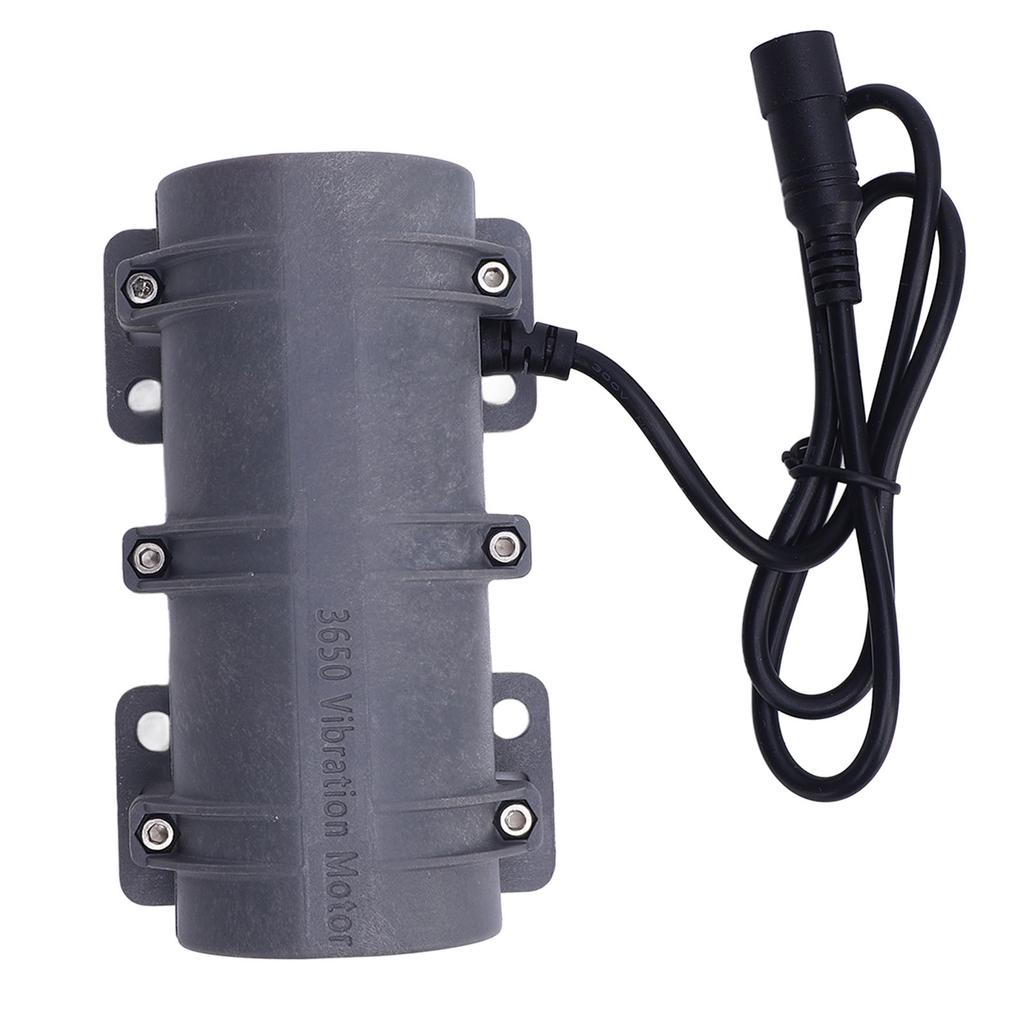3650 Vibration Motor 3800RPM Double Eccentric Wheel Carbon Brush Vibrating Motor for Electric Bed Car Warning System