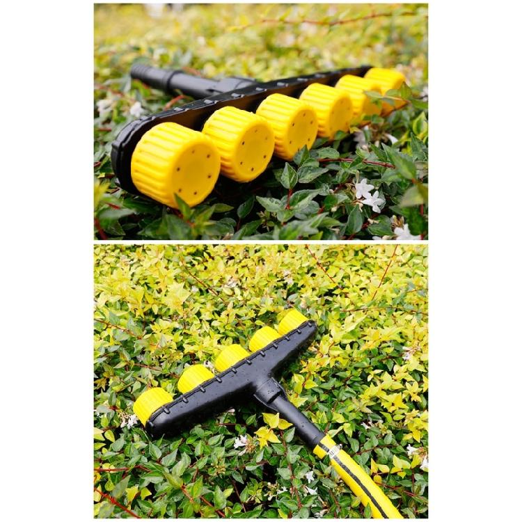 Plastic Sprinkler Nozzle Offering Gentle Misting Sprayed and Quick Installation Suitable for Backyard Watering Solution
